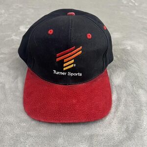 Vintage Turner Sports Hat Cap Strap Back Mens One Size TNT NFL Football 90s